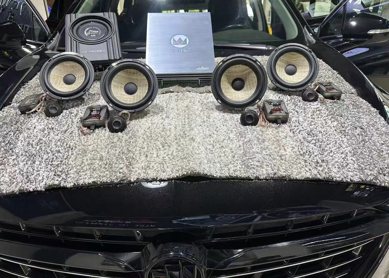 湛江汽车隔音和音响升级完工效果