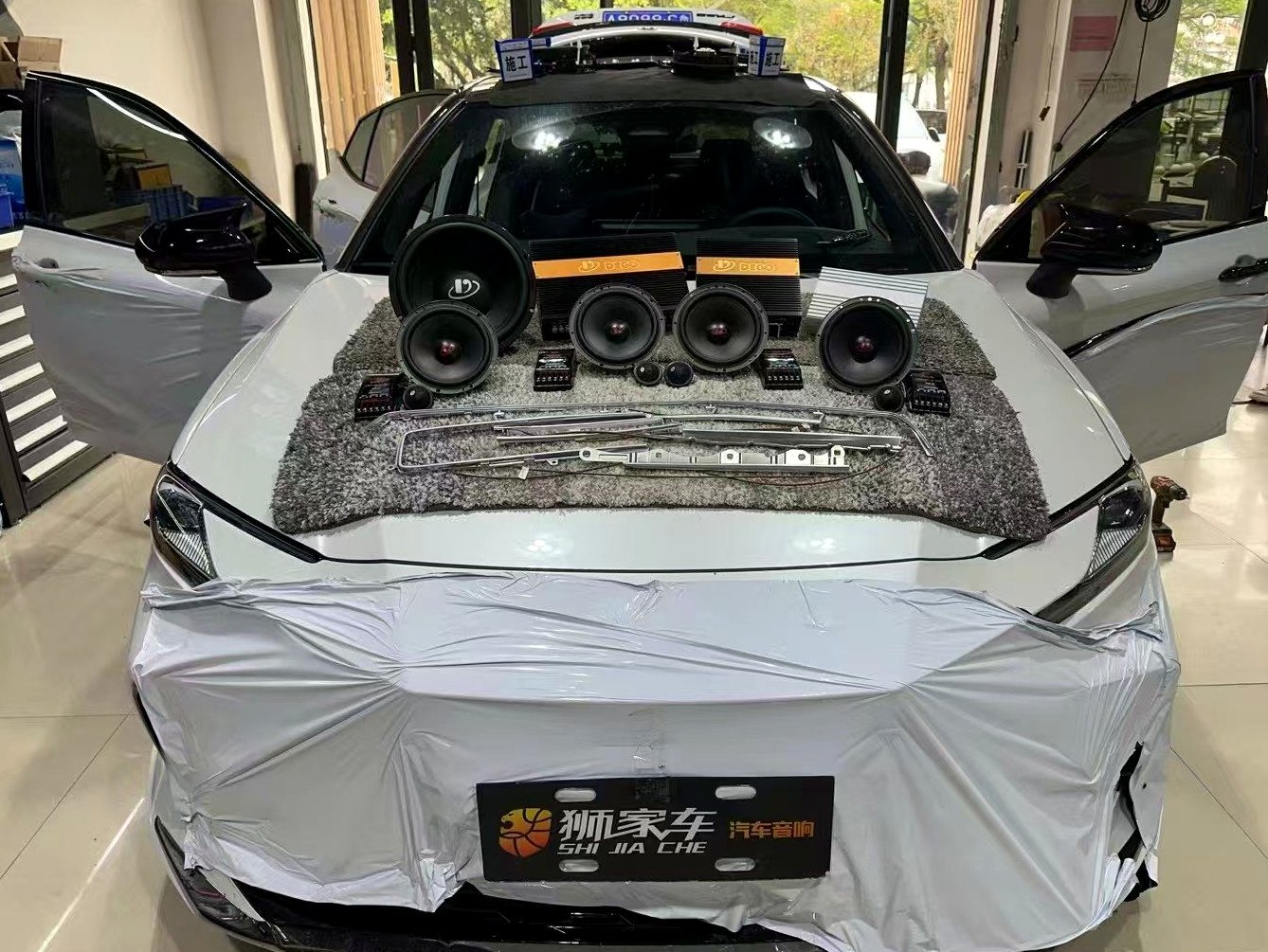宝马喇叭升级施工与调音参考